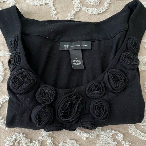 INC Dress with Rosette Details - Picture 2 of 8